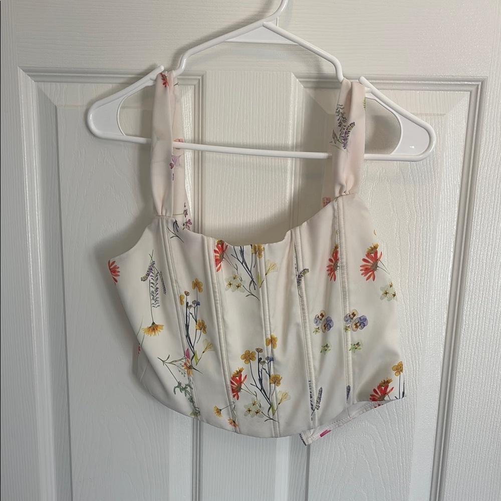 Floral Print Women's Top